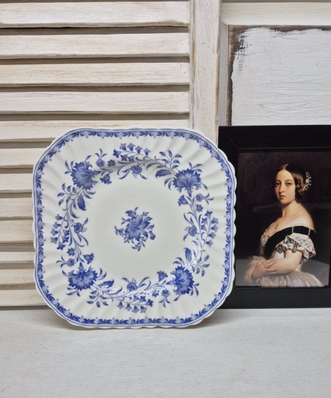 Minton , Hardwick hall,  Engels porseleinen schaal, Minton, ., ,, Ophalen of Verzenden