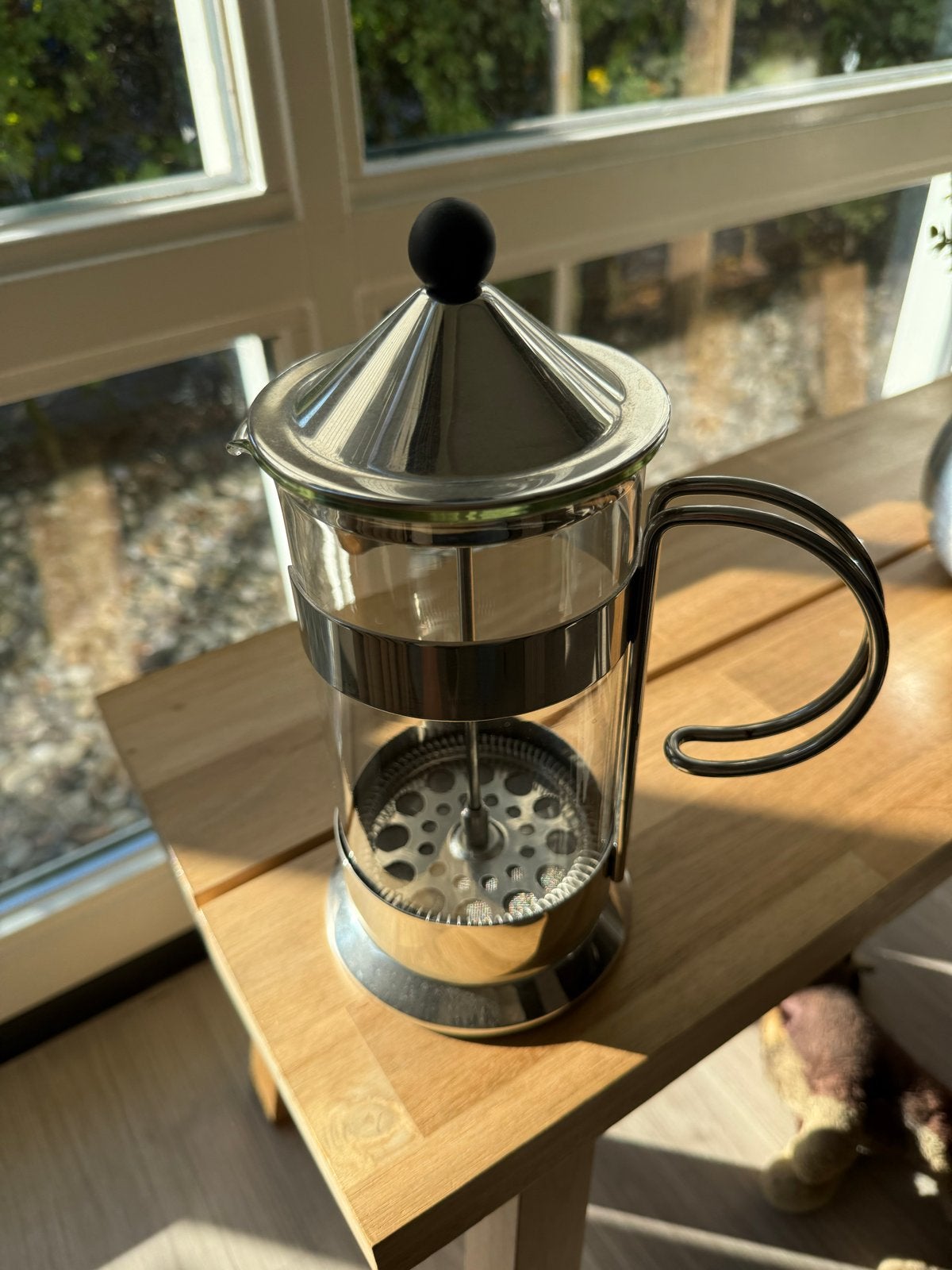 Handmatige Melkopschuimer - Perfect voor Cappuccino, Witgoed en Apparatuur, Ophalen of Verzenden, Zo goed als nieuw, Handmatige melkopschuimer