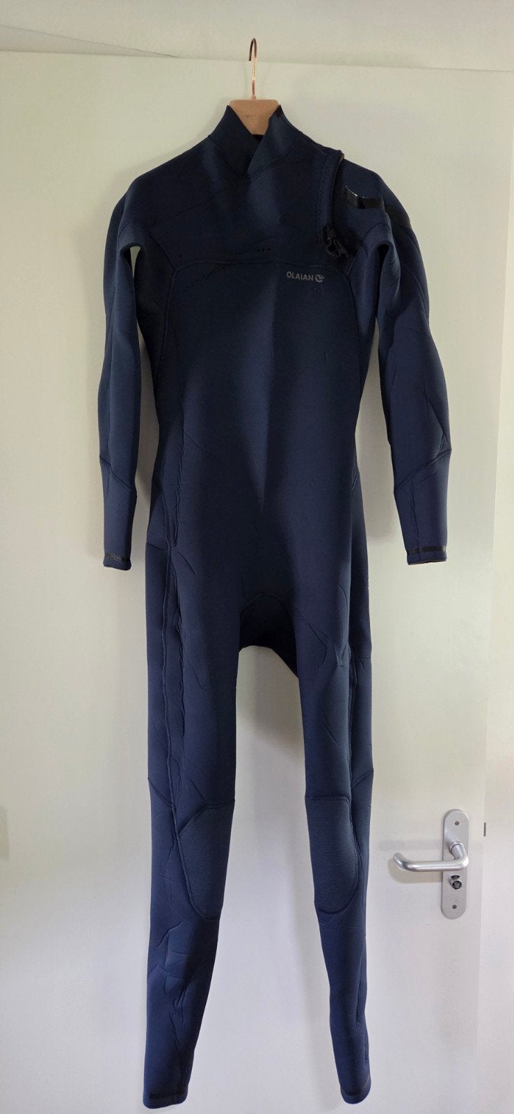 Olaian Wetsuit blauw maat LT, zonder rits, Watersport en Boten, Ophalen of Verzenden, Zo goed als nieuw, Overige typen