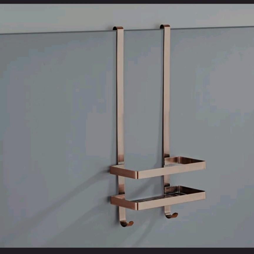 Saniclear Copper doucherek / shampoohouder geborsteld koper, Doe-het-zelf en Verbouw, Sanitair, Ophalen, Nieuw, Koper, Douche