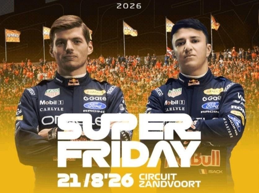 2 tickets F1 Superfriday 21 augustus Zandvoort, Twee personen