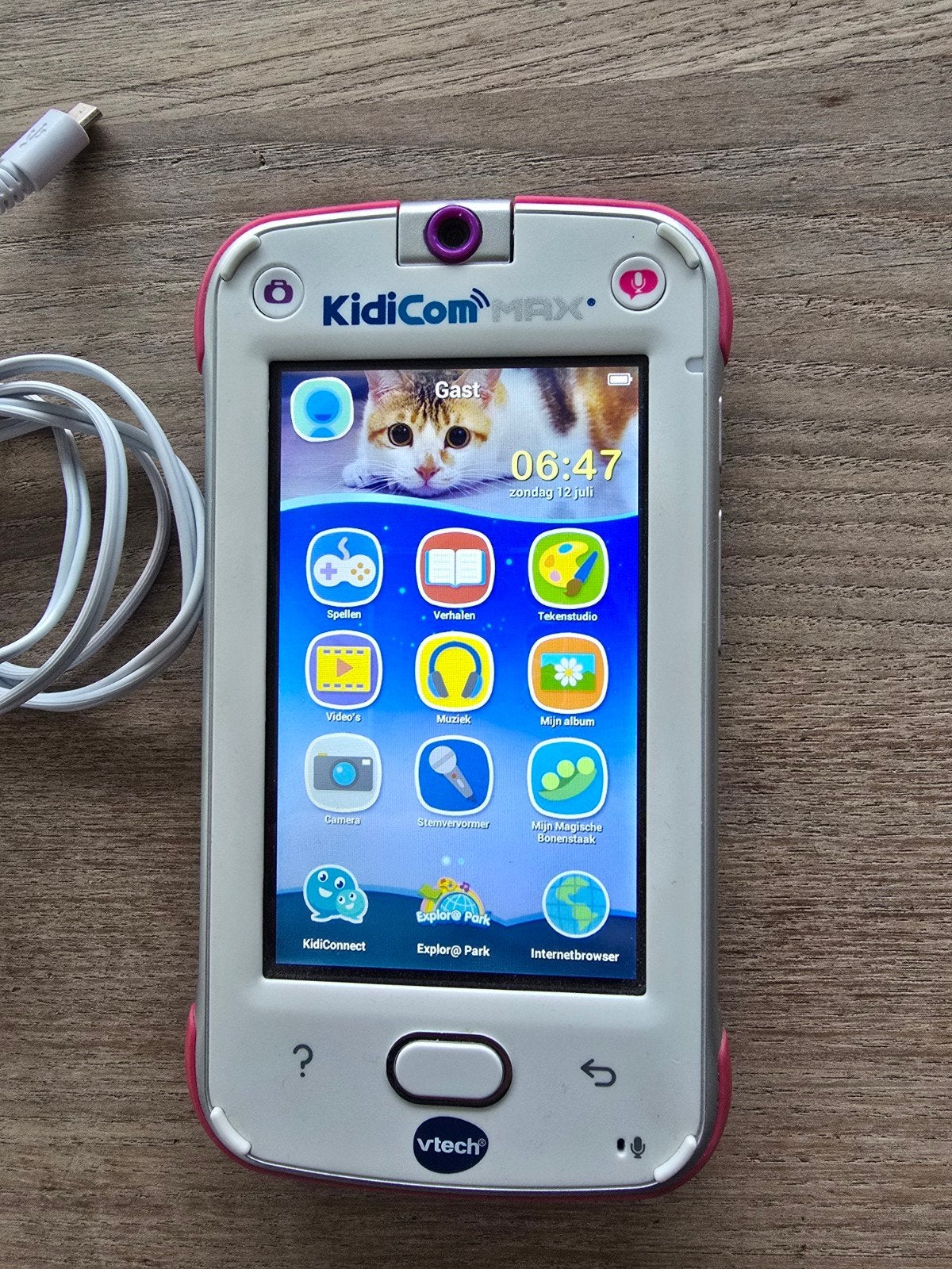 Kidicom MAX , Vtech, kindertelefoon, Ophalen of Verzenden, Zo goed als nieuw