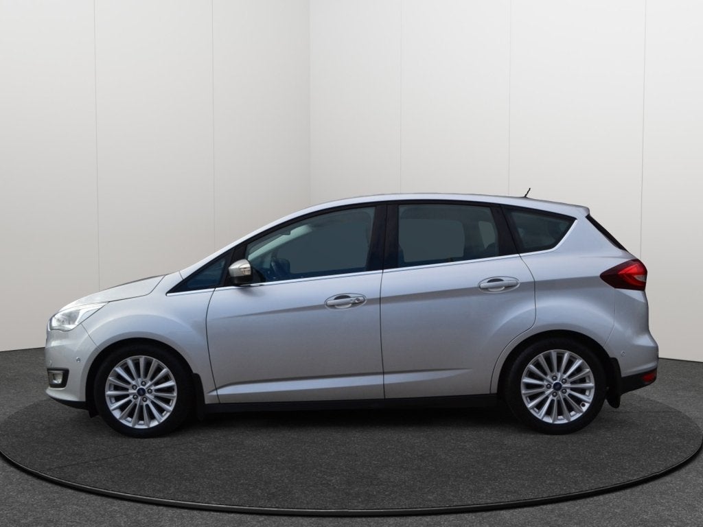 Ford C-MAX 1.5 150 PK Titanium Keyless/Navi/Trekhaak/17'', Auto's, Stof, 4 cilinders, 150 pk, Origineel Nederlands