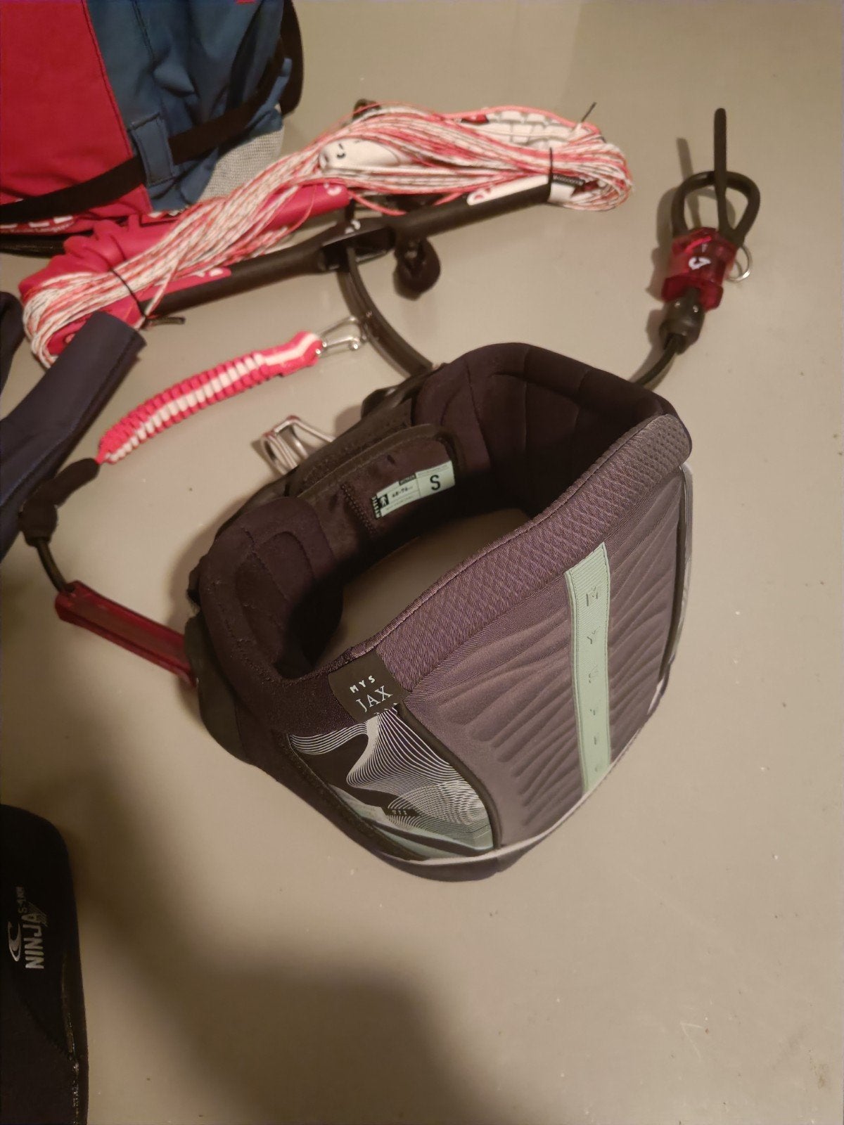 mystic jax waist harness dames kite trapeze / mystic ace bar, Watersport en Boten, Kitesurfen, Geen board, Ophalen of Verzenden