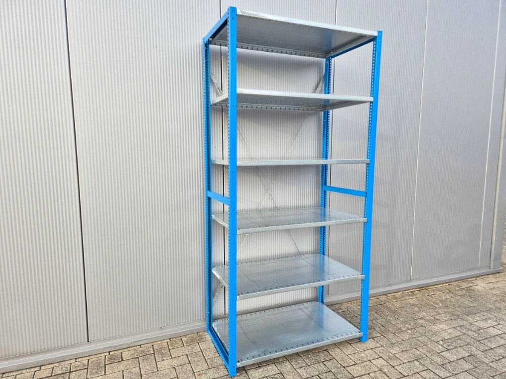Legbordstelling 60cm diep Gebruikt Stellingkast Stelling, Schafer, Gebruikt, Info@bedrijfsinrichtingnederland.nl, Buitenvaart 2108C, Hoogeveen