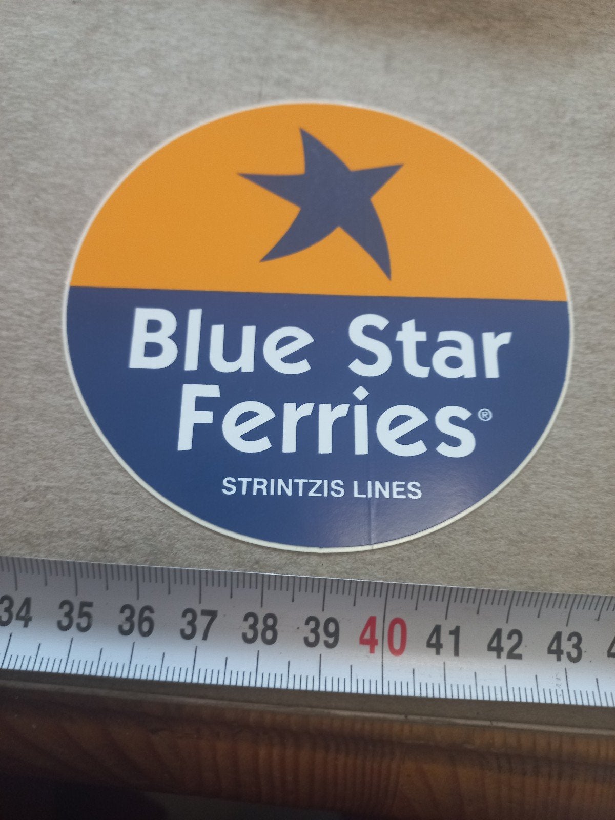 Blue star ferrie,s strintzis lines, Ophalen of Verzenden, Zo goed als nieuw