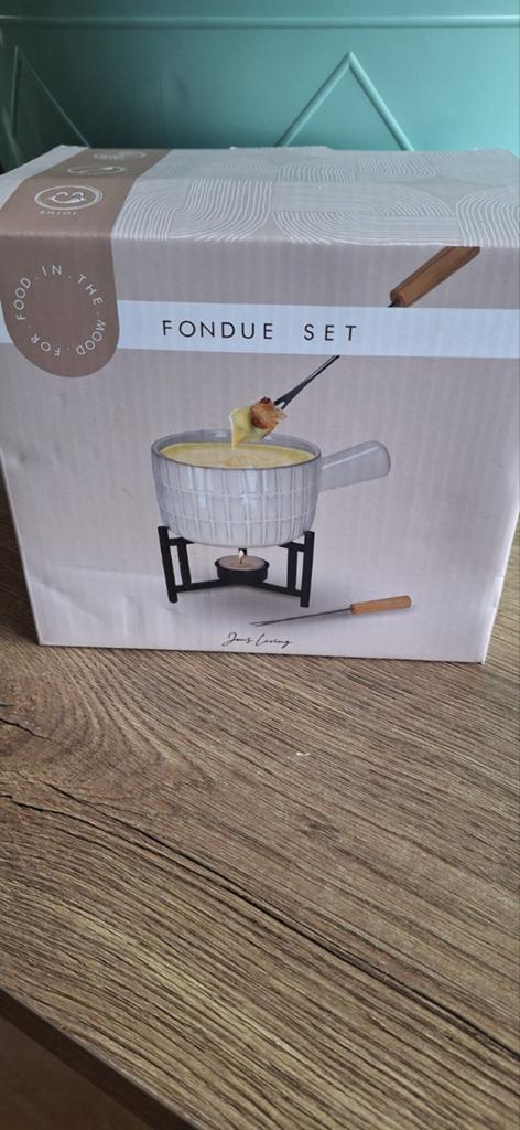 Fondue pannetje, Witgoed en Apparatuur, Ophalen, Nieuw, Waxinelicht, Fondueset