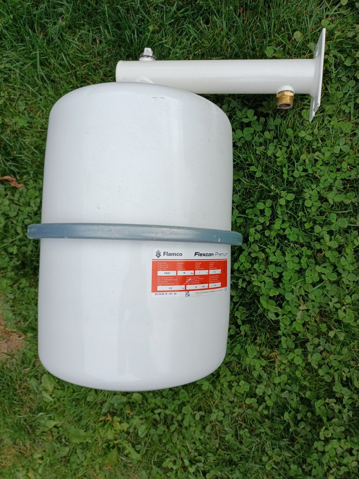een flamco expansievat 18l  met muurbeugel, Ophalen, Boiler, Minder dan 20 liter, Minder dan 3 jaar oud