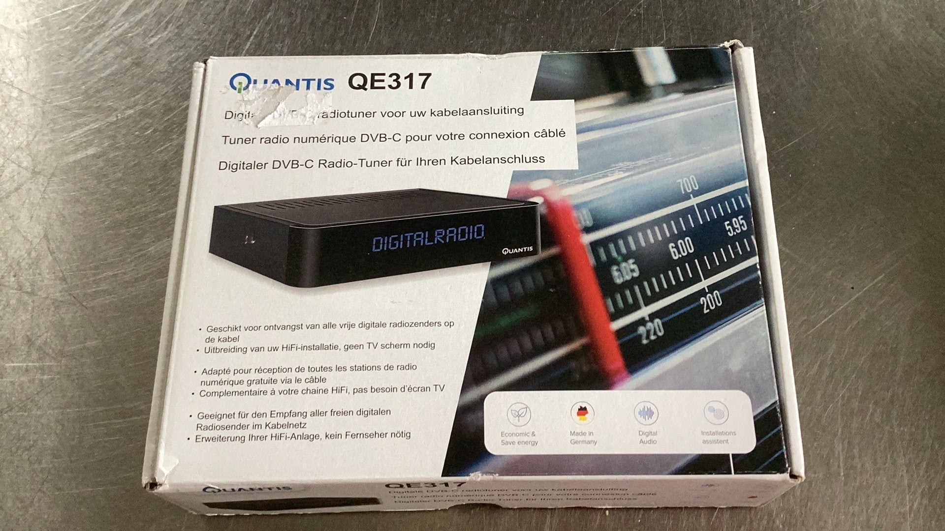 Quantis Electronics QE317, Ophalen of Verzenden, Nieuw, Radio