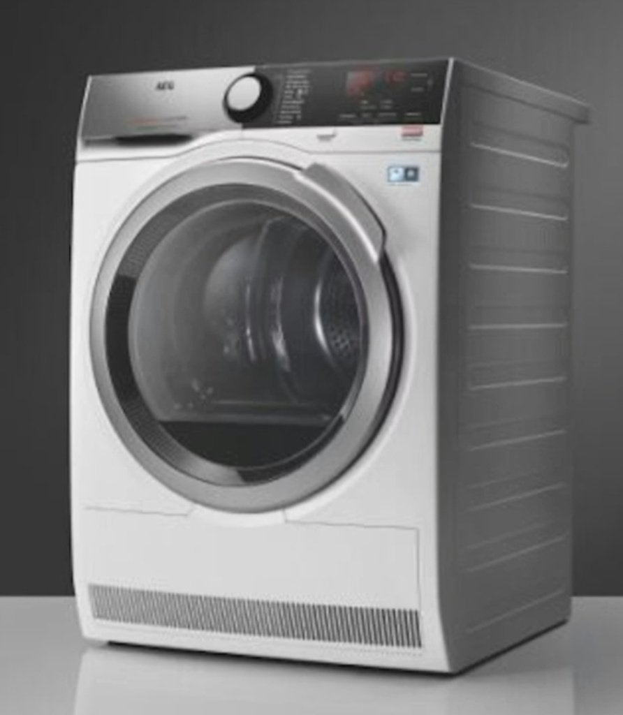 Warmtepompdroger AEG 8000 Serie absolute care system 8Kg/A++, Ophalen, Overige typen, 8 tot 10 kg, Zo goed als nieuw