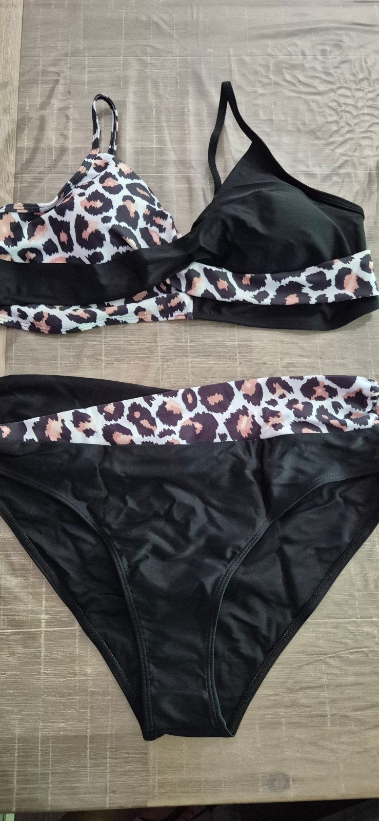 2delige Bikini panterprint XXL- Nieuw, Ophalen of Verzenden, Nieuw, Meerkleurig, Bikini