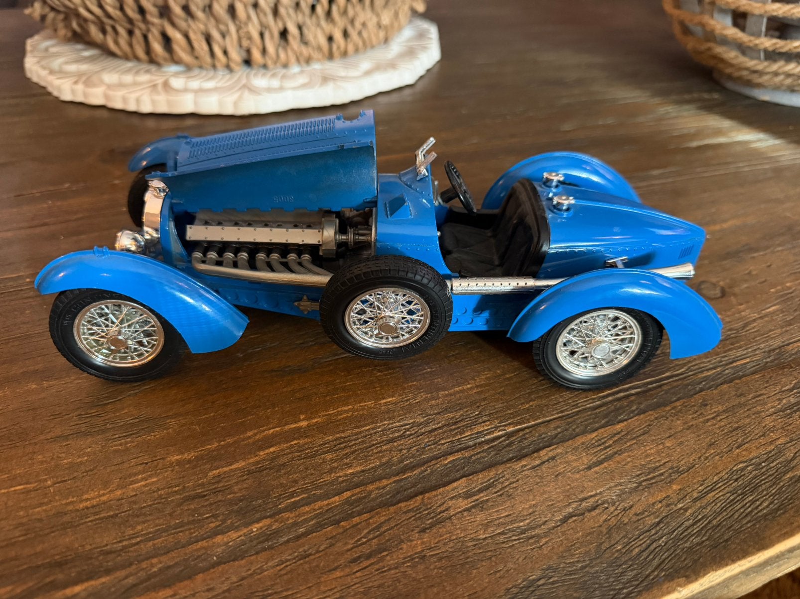 1:18 schaalmodel Bugatti Type 59 (1934) - Gedetailleerd, Verzenden, Zo goed als nieuw, Auto, Rietze