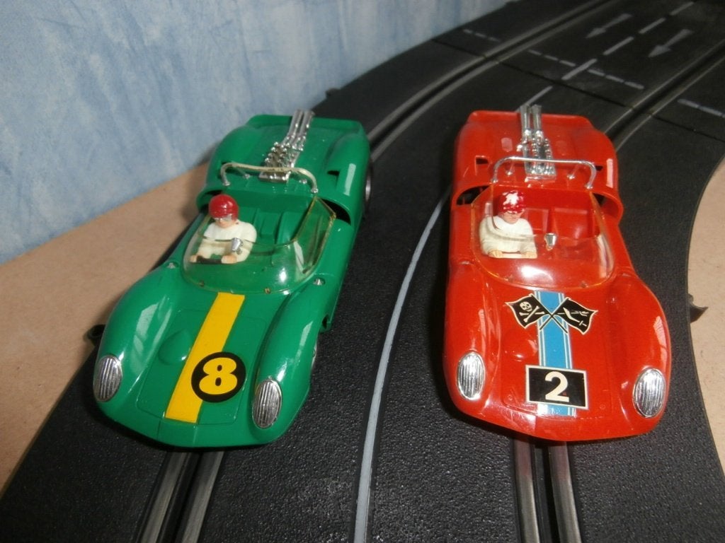 Fleischmann Lotus 3210 groen nr.8 en 1 oranje "70,s, Ophalen of Verzenden