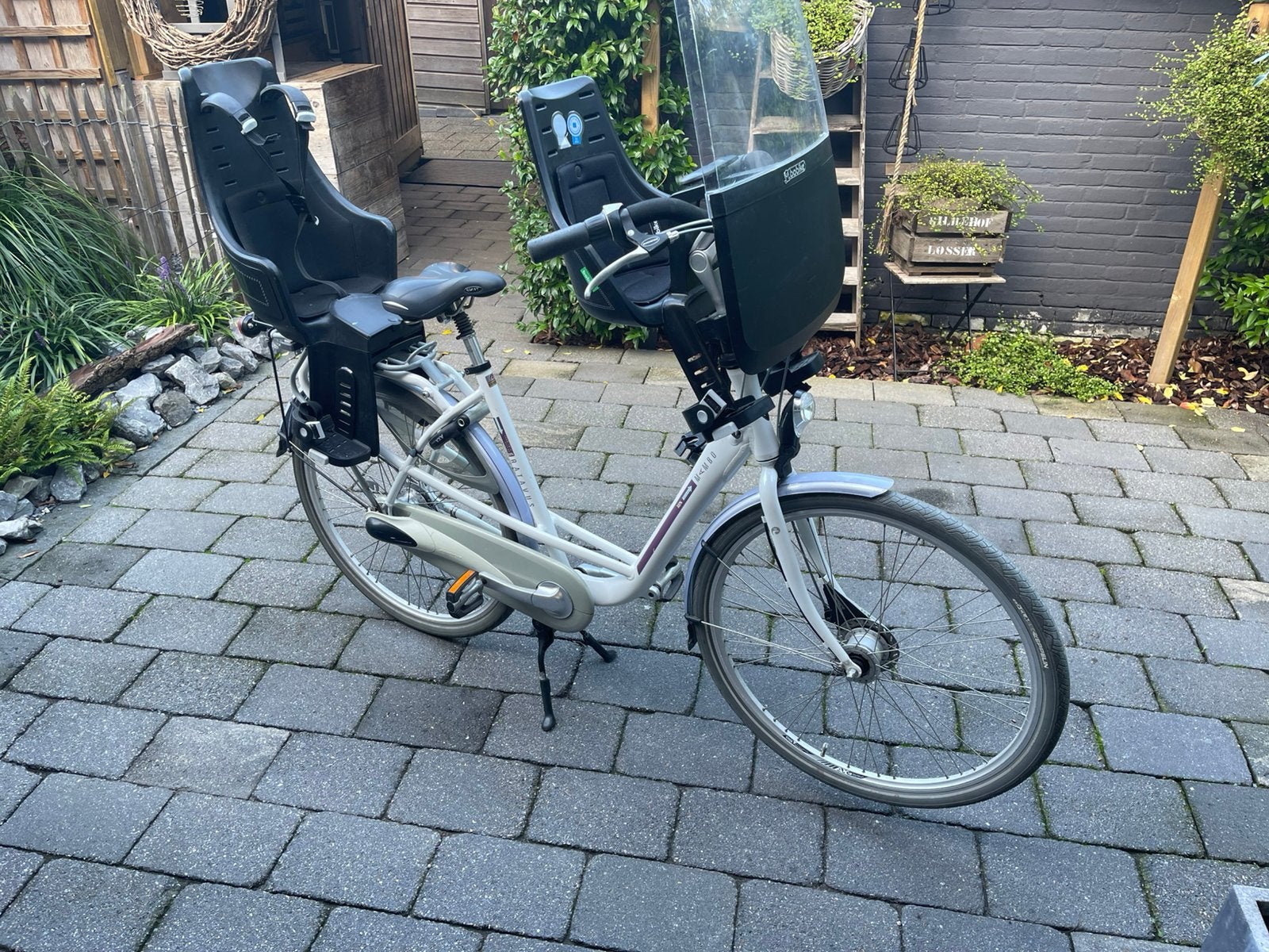 Batavus mambo de luxe moederfiets mamafiets, Ophalen, 2 zitjes, 53 tot 56 cm, Batavus