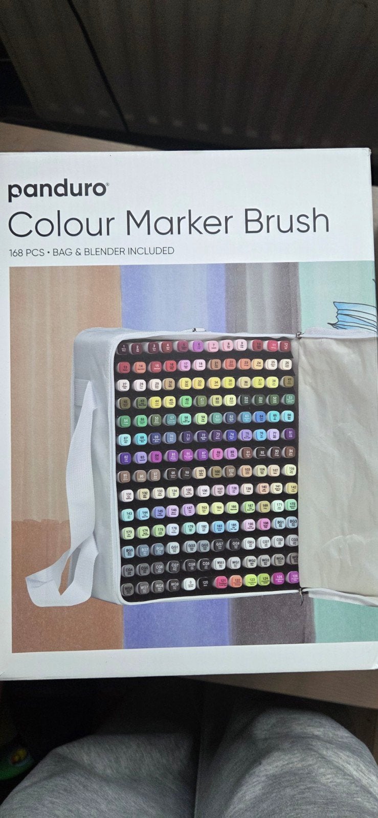 Complete Cozy Color set met alcoholmarkers en kleurboeken., Ophalen of Verzenden, Nieuw, Potlood of Stift