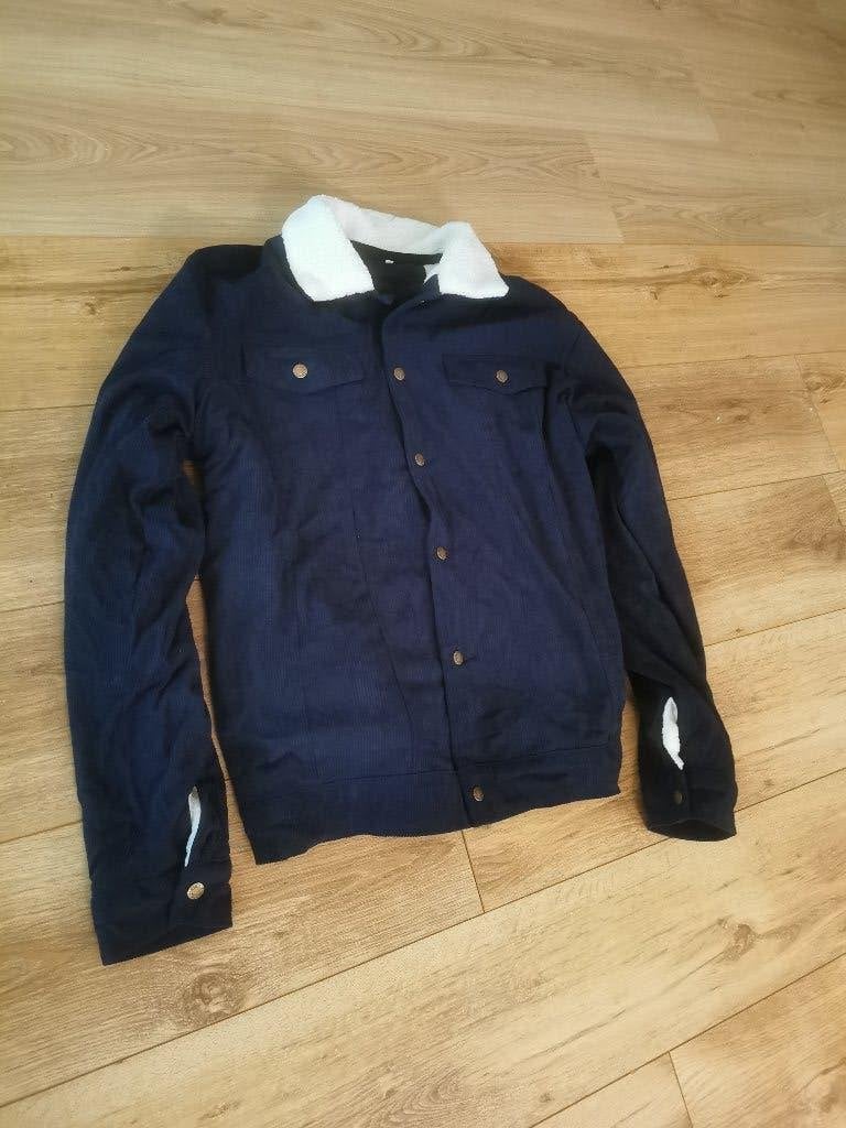 heren jas XL, Kleding | Heren, Jassen | Winter, Verzenden, Zo goed als nieuw, Maat 56/58 (XL), Blauw