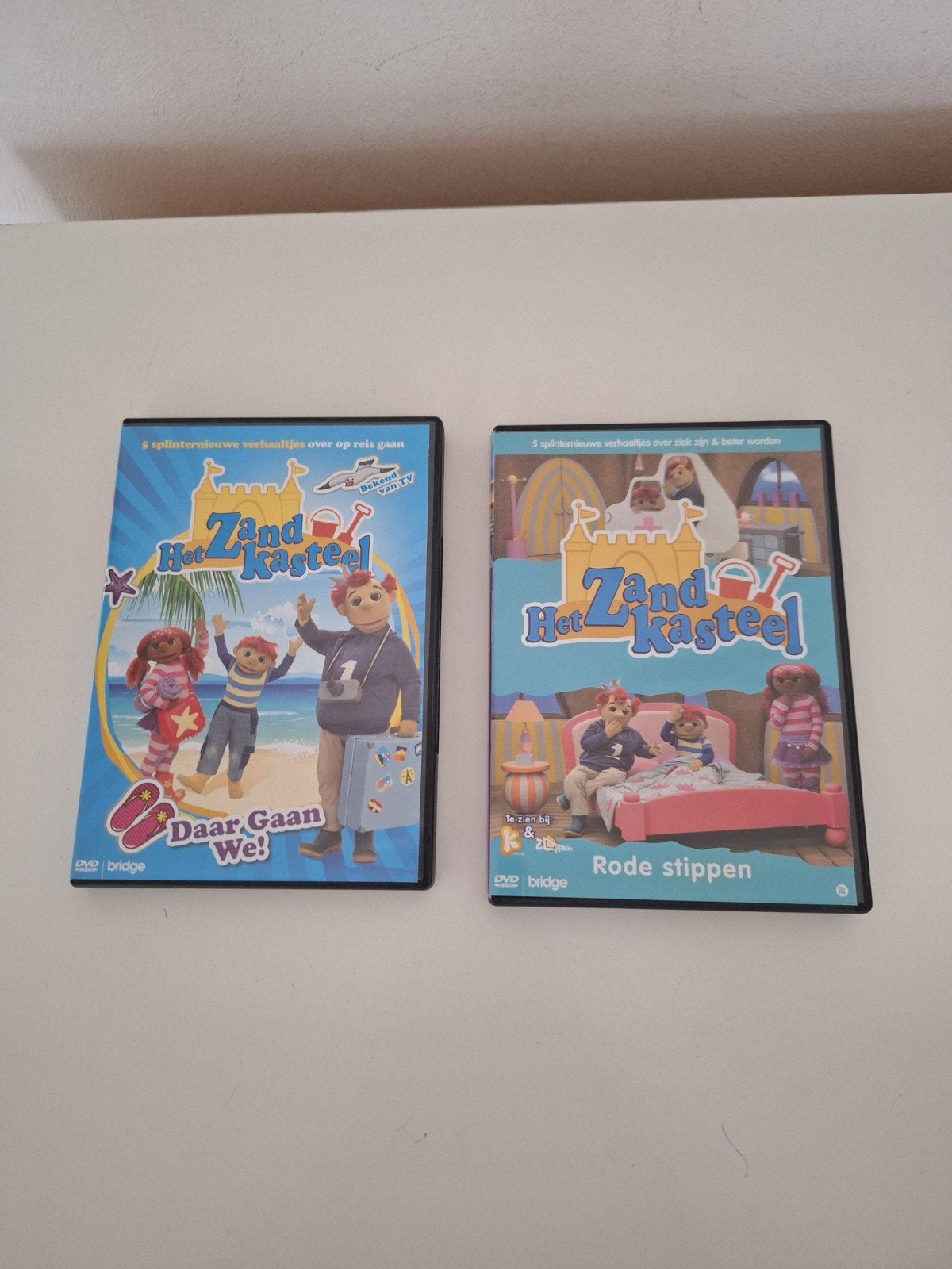 2 dvd s Het zandkasteel, Ophalen, Zo goed als nieuw