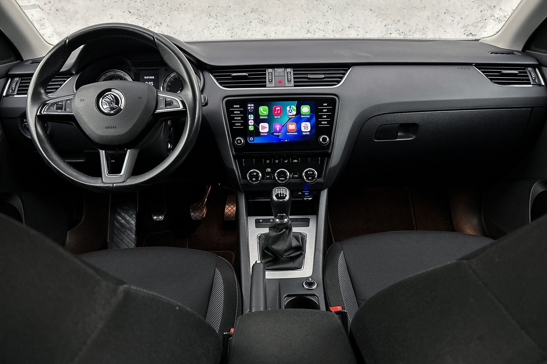 Skoda Octavia Combi 1.5 TSI Greentech | Cruise control | LED, Voorwielaandrijving, Stof, Gebruikt, 1192 kg