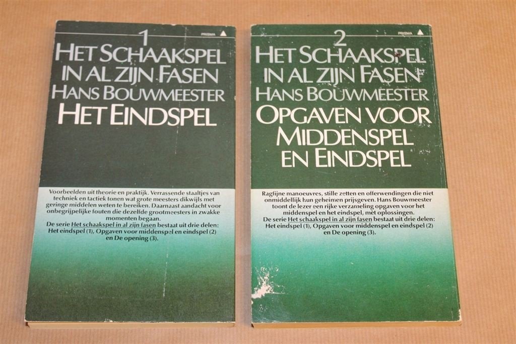 Schaak in al zijn Fasen 1 & 2 — Eindspel & Opgaven, Prisma, Boeken, Ophalen of Verzenden, Gelezen, Watersport en Hengelsport