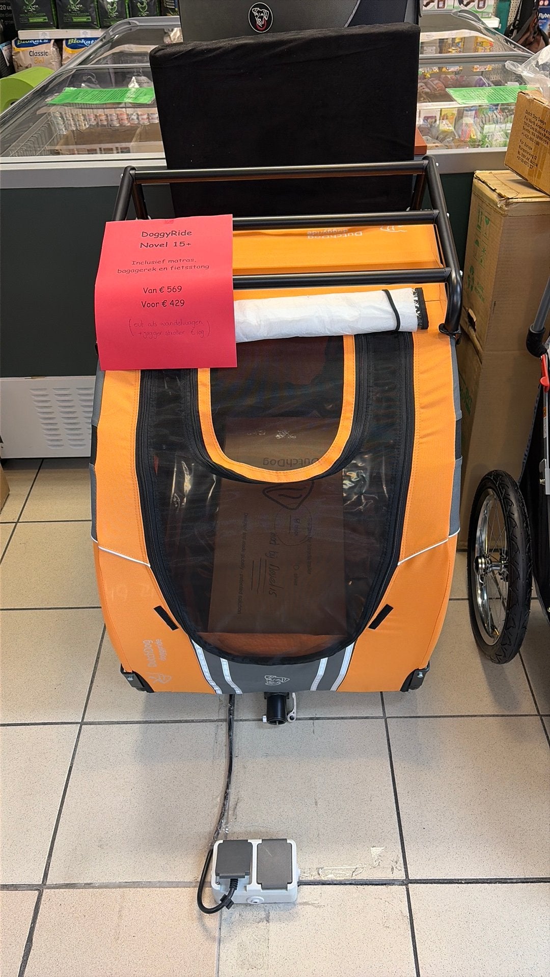 Doggyride novel 15+, Opvouwbaar, Nieuw, Ophalen of Verzenden, Hondenkar
