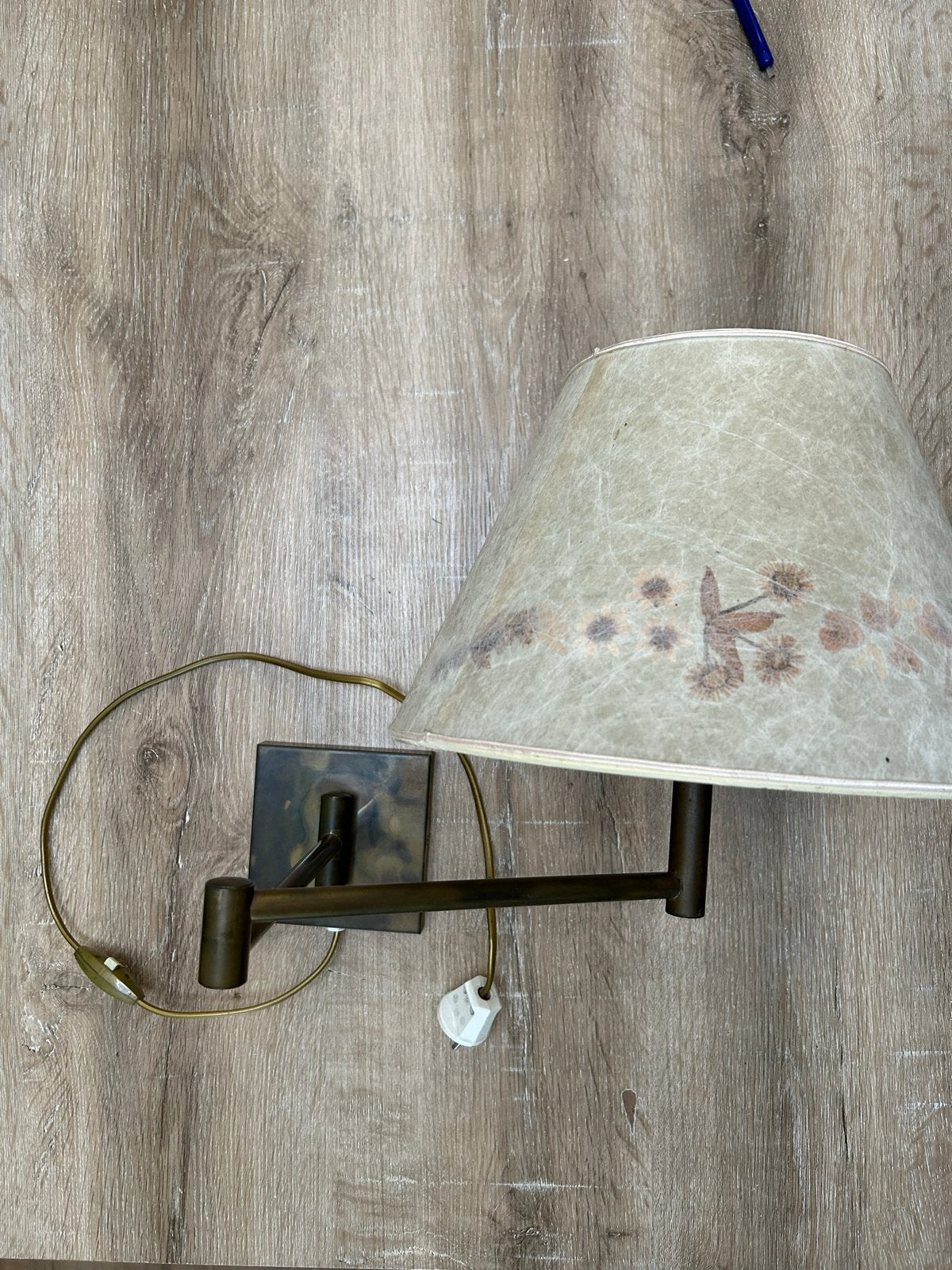 Vintage wandlamp, Ophalen