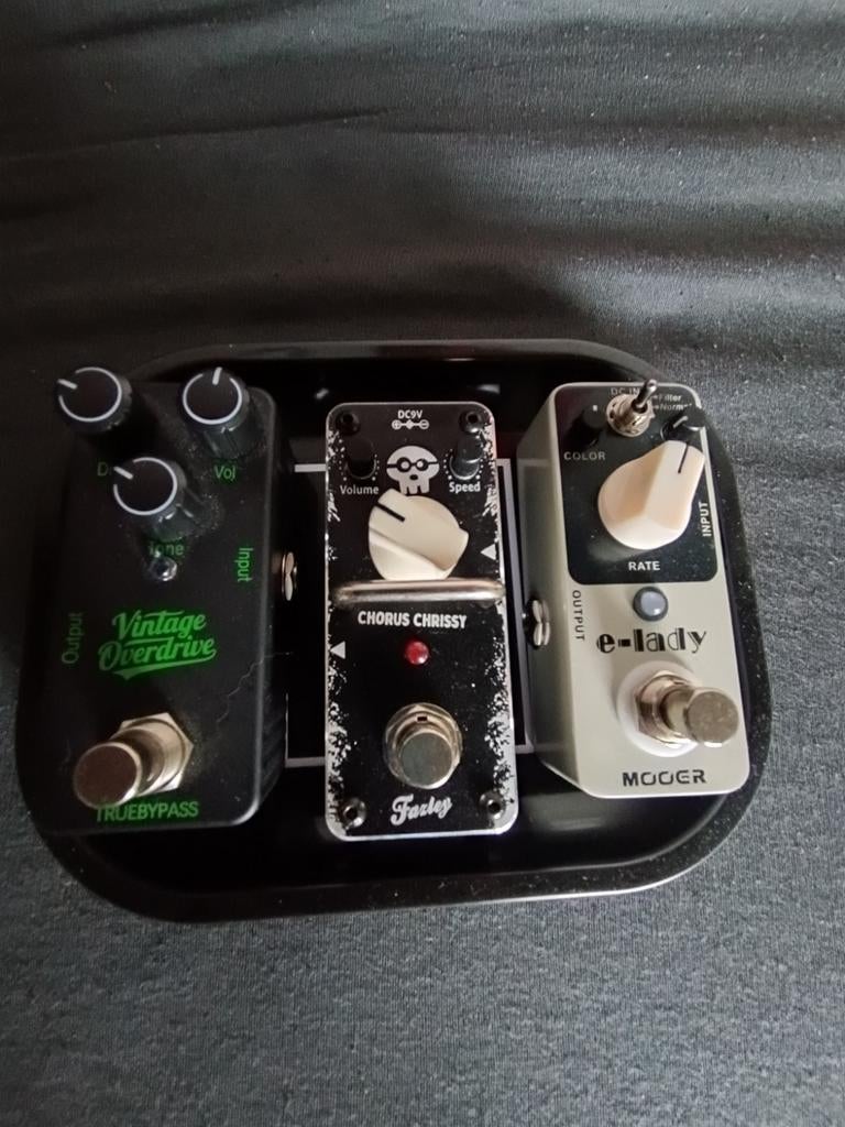 Overdrive, Chorus en Flanger pedalen - Zo goed als nieuw, Ophalen, Zo goed als nieuw, Distortion, Overdrive of Fuzz