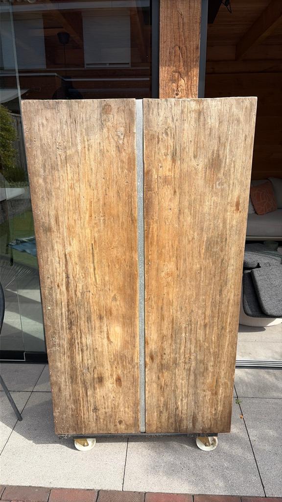 Teak salon tafel, Ophalen, Gebruikt, 100 tot 150 cm, Teakhout