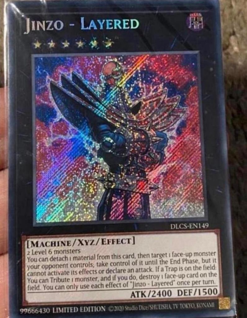 Yu-Gi-Oh! Jinzo Layered DLCS Limited Edition Sealed !, Hobby en Vrije tijd, Verzamelkaartspellen | Yu-gi-Oh!, Ophalen of Verzenden