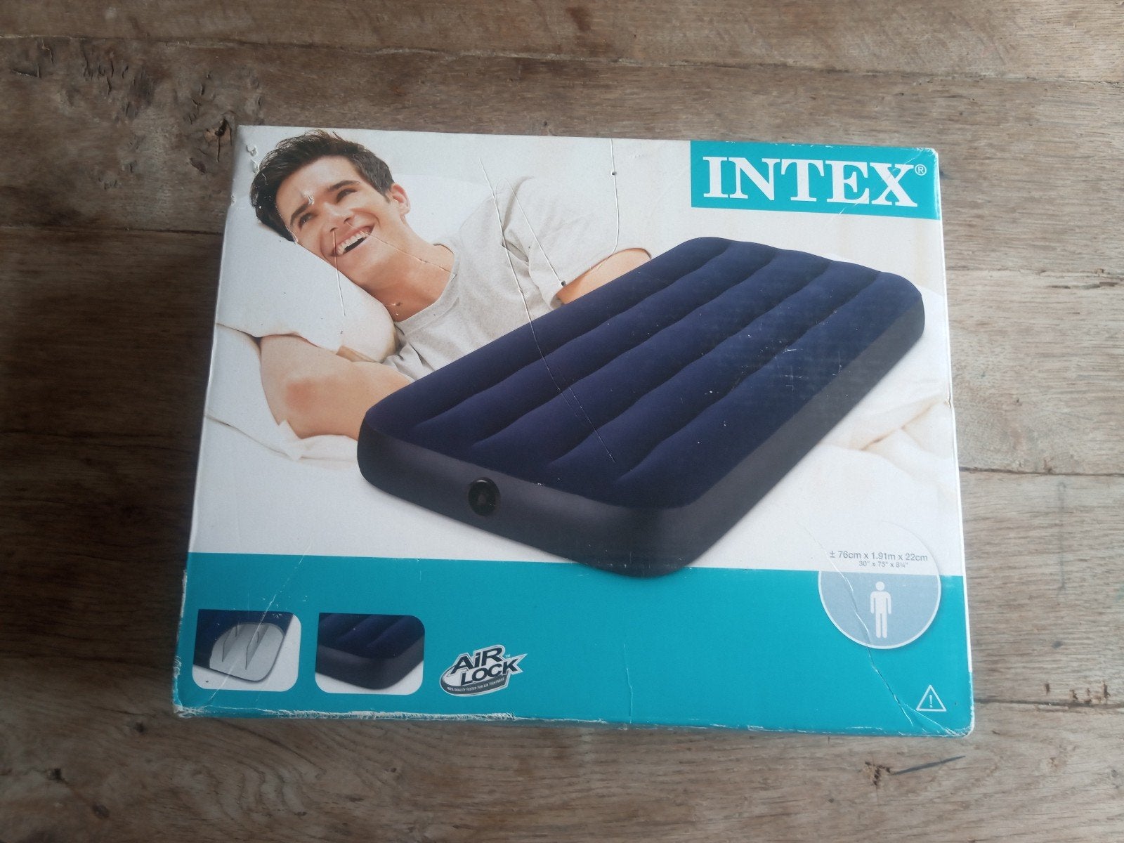 Intex luchtbed 1 persoons nieuw, Caravans en Kamperen, Luchtbedden, Ophalen of Verzenden, Nieuw
