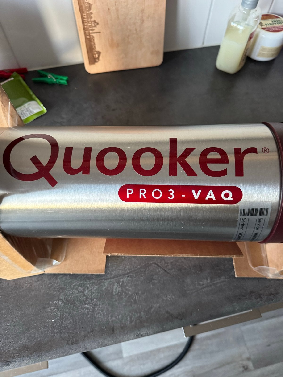Quooker PRO3-VAQ met RVS kraan - Nieuw in doos, Overige typen, Ophalen of Verzenden, Metaal, Overige merken