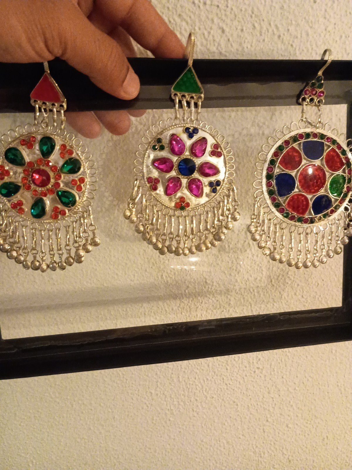 Hofdhanger Afghaanse Fest oorbellen, Sieraden, Tassen en Uiterlijk, Overige materialen, Overige kleuren, Ophalen of Verzenden