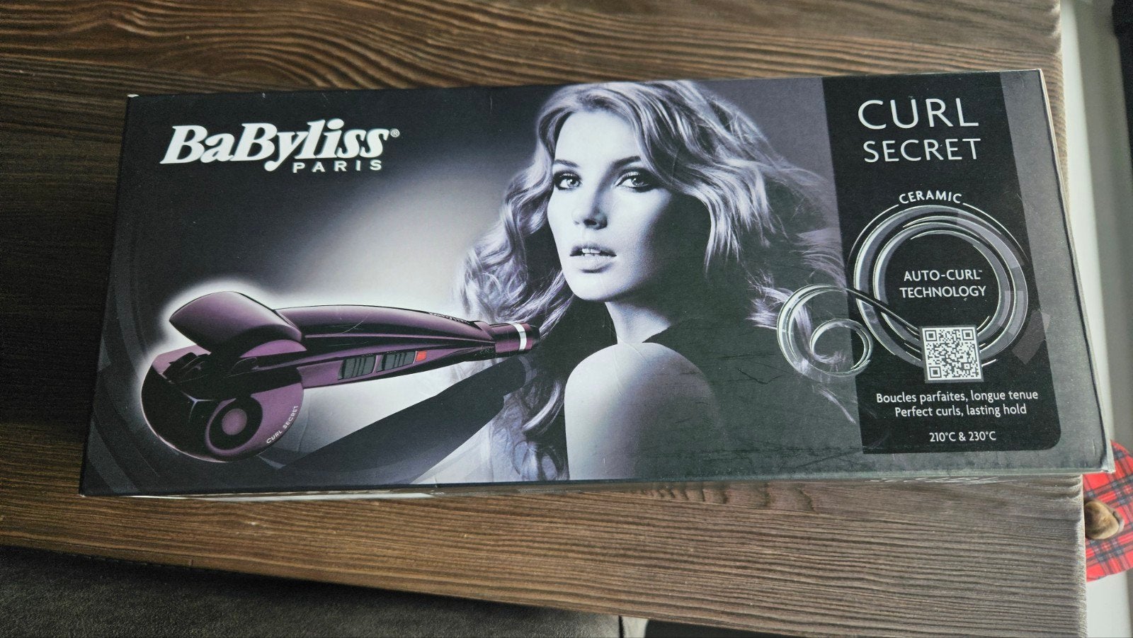 BaByliss Curl Secret krultang - Automatische krullen, Ophalen of Verzenden, Zo goed als nieuw, Haarverzorging