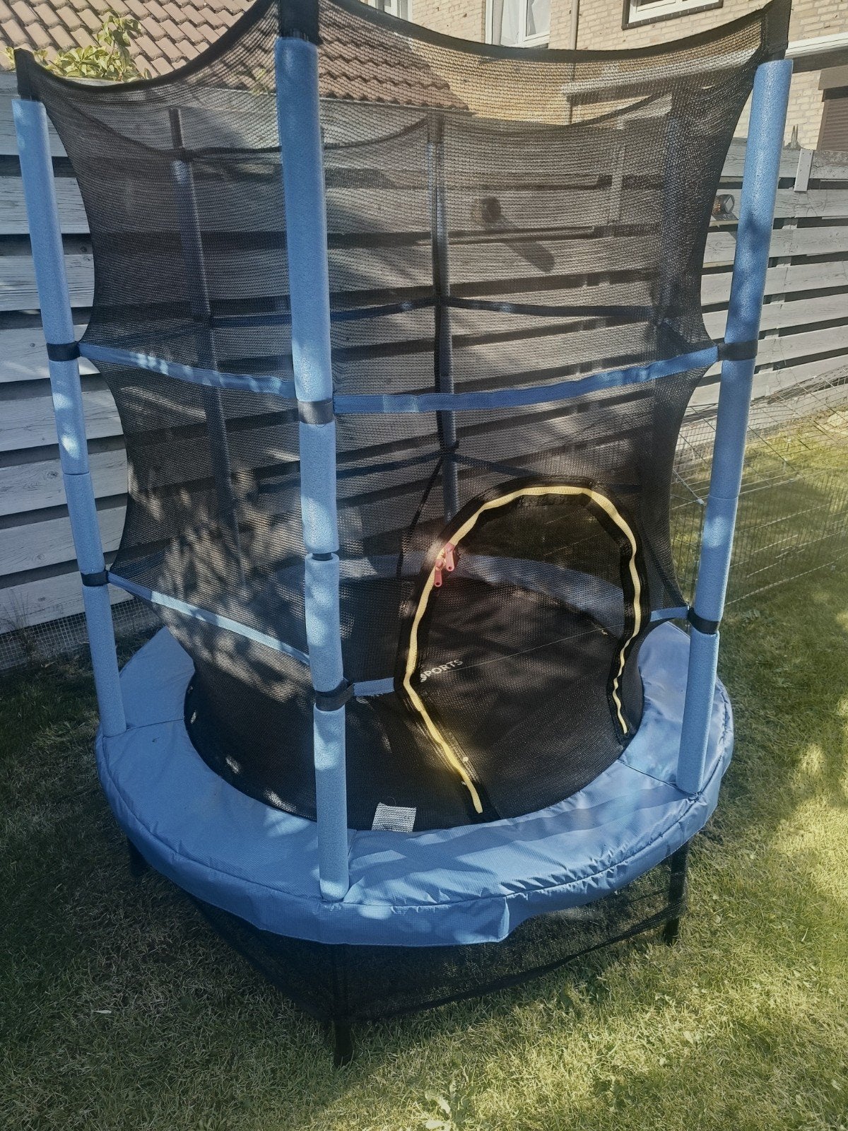 Viking Sports Trampoline 140 cm met veiligheidsnet - Blauw