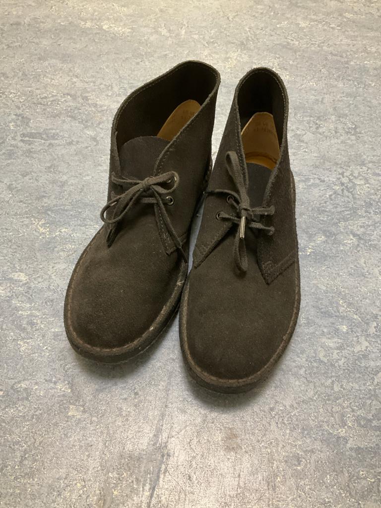 Clarks Originals Desert Boots - Zwart Suède maat 38, Kleding | Dames, Schoenen, Zwart, Overige typen, Ophalen of Verzenden, Gedragen