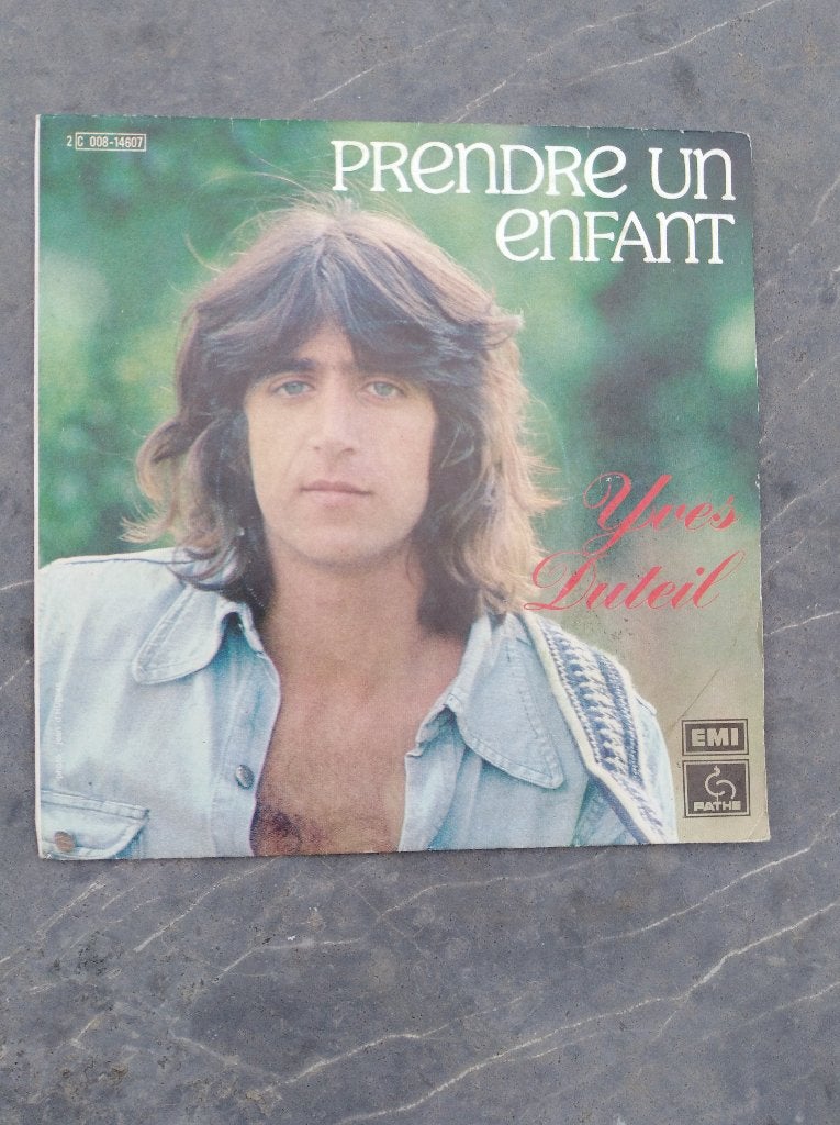 YVES DUTEIL: "Prendre un enfant" (+ FRANS VINYLSINGLESET!), Ophalen of Verzenden, Zo goed als nieuw, 7 inch, Pop