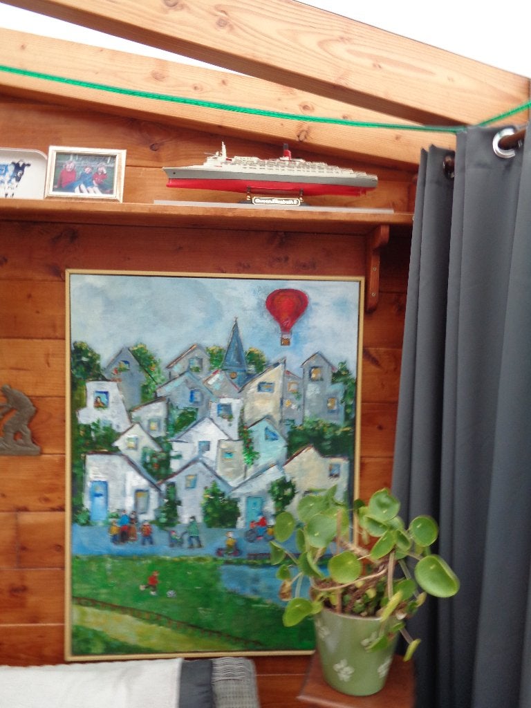 MOOI HEEL GROOT SCHILDERIJ., Ophalen