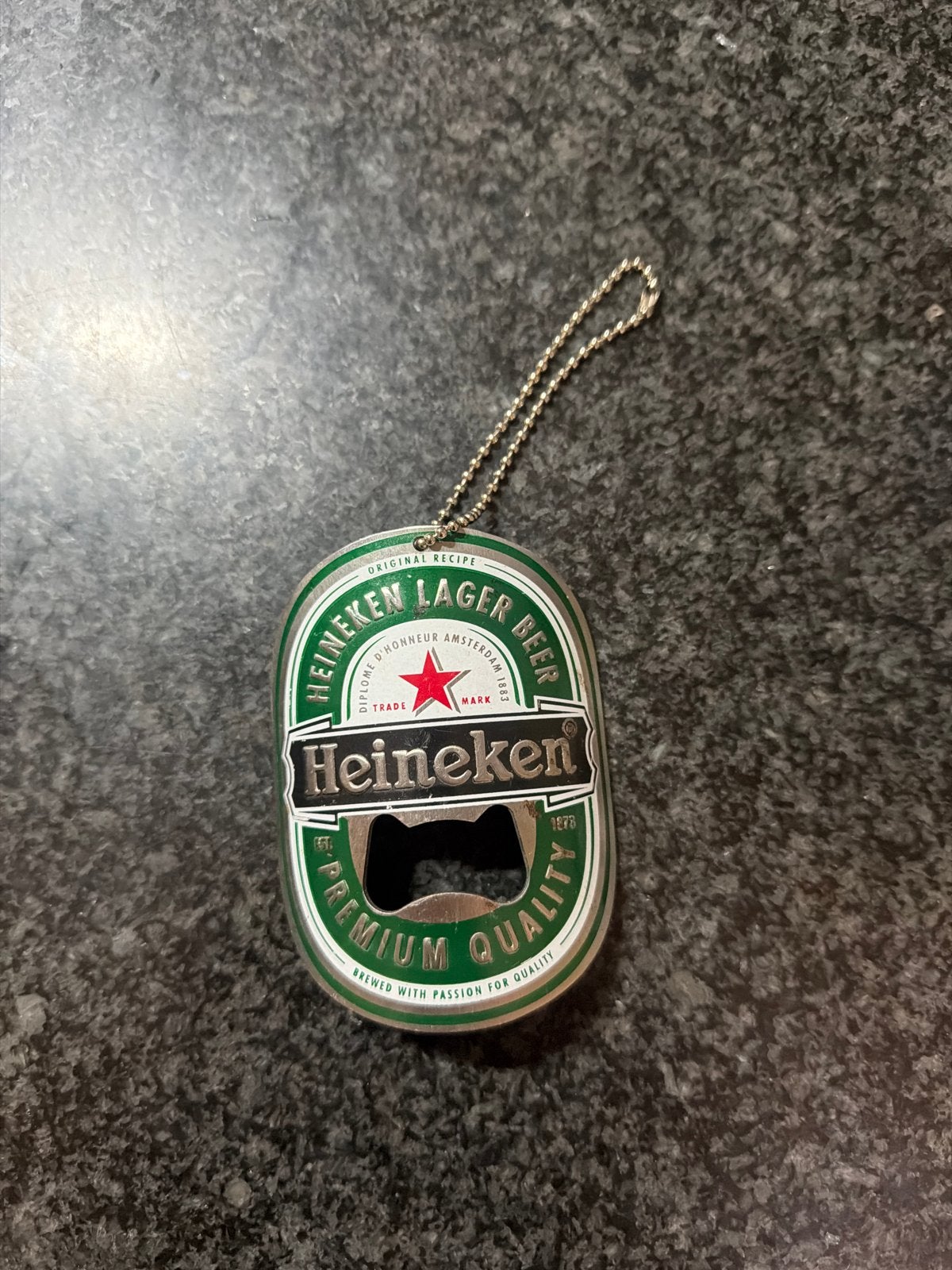 Heineken Flesopener Sleutelhanger - Nieuwstaat, Verzamelen, Ophalen of Verzenden, Zo goed als nieuw, Gebruiksvoorwerp