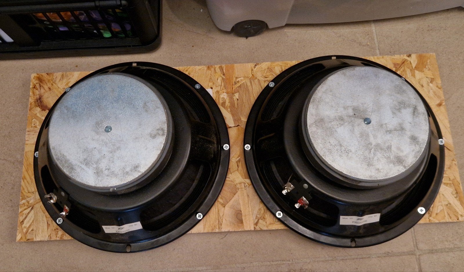 Peavey model 121 speaker 8 ohm 10 inch, Ophalen of Verzenden, Gebruikt, Basgitaar, 100 watt of meer