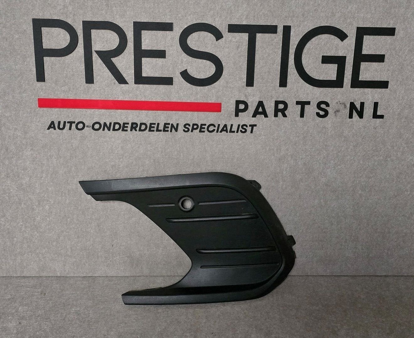 Bumper Rooster VW Polo 2G Facelift Links 2GS853665D Inleg FL, Gebruikt, -, Ophalen of Verzenden, -