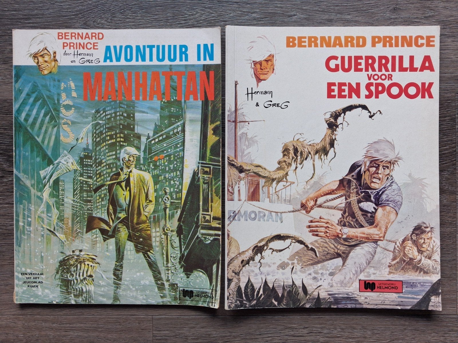 Bernard Price 2x  |  Zie omschrijving €0,50, Gelezen, Complete serie of reeks, Hermann & Greg, Ophalen of Verzenden