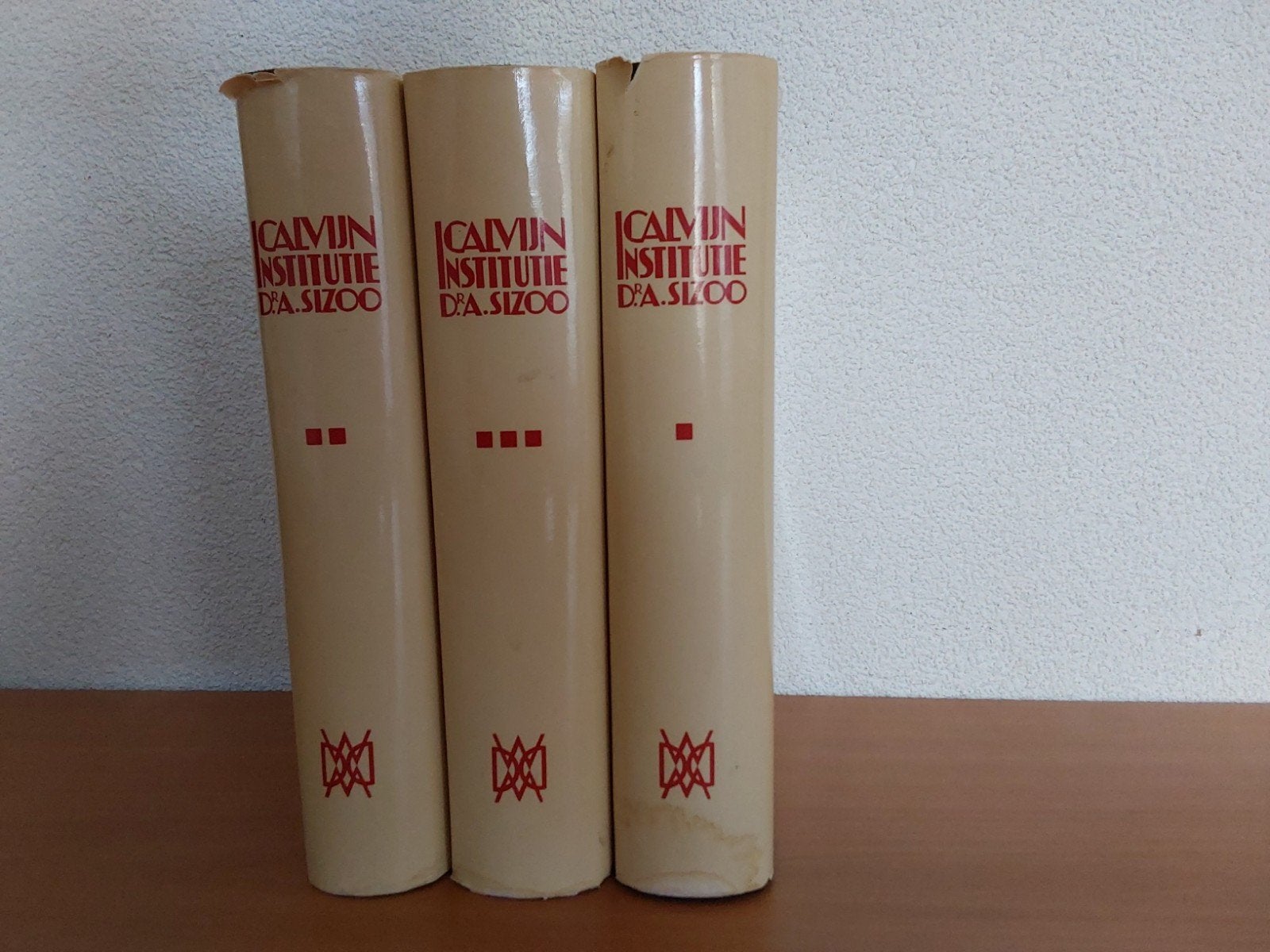 Calvijn Instituut D.A. Sizoo - Complete set (3 delen), Ophalen of Verzenden, Gelezen, Christendom | Protestants