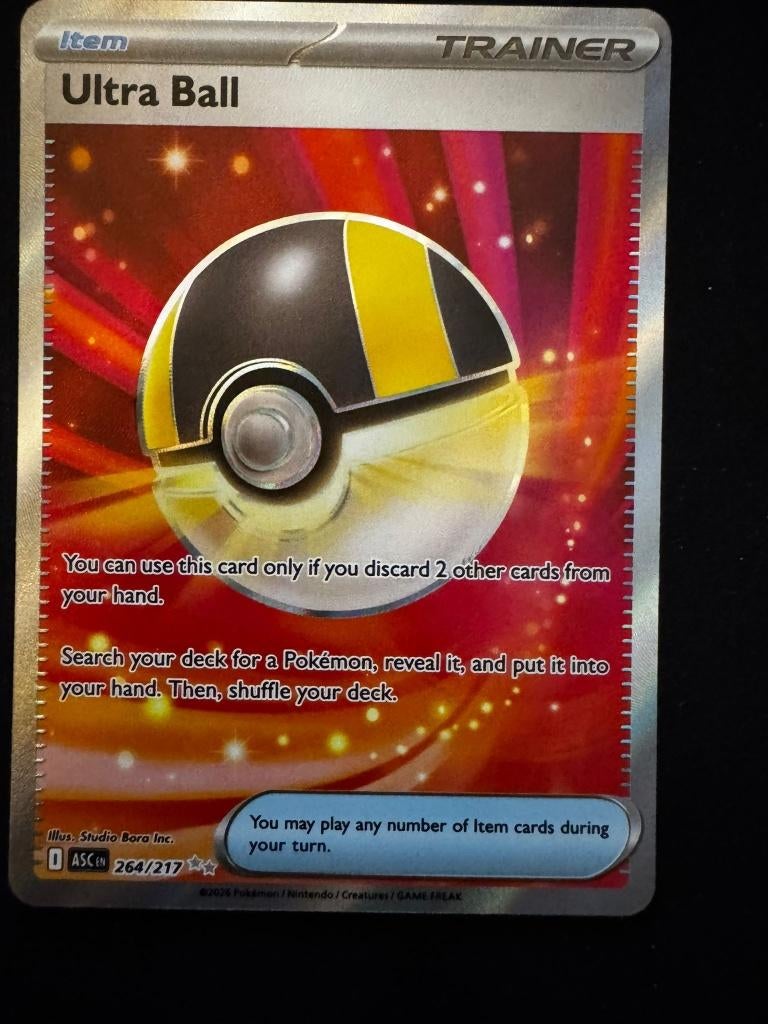 ASC 264 Ultra Ball, Ophalen of Verzenden, Nieuw, Losse kaart, Foil
