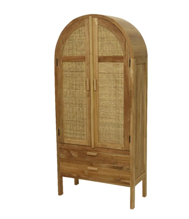 Rotan kast 38x80x173cm nieuw in verpakking, Ophalen, Nieuw