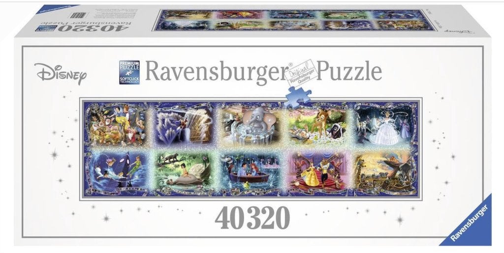 Legpuzzel - 40320 stukjes - Een onvergetelijk Disney moment, Hobby en Vrije tijd, Denksport en Puzzels, Ophalen, Meer dan 1500 stukjes