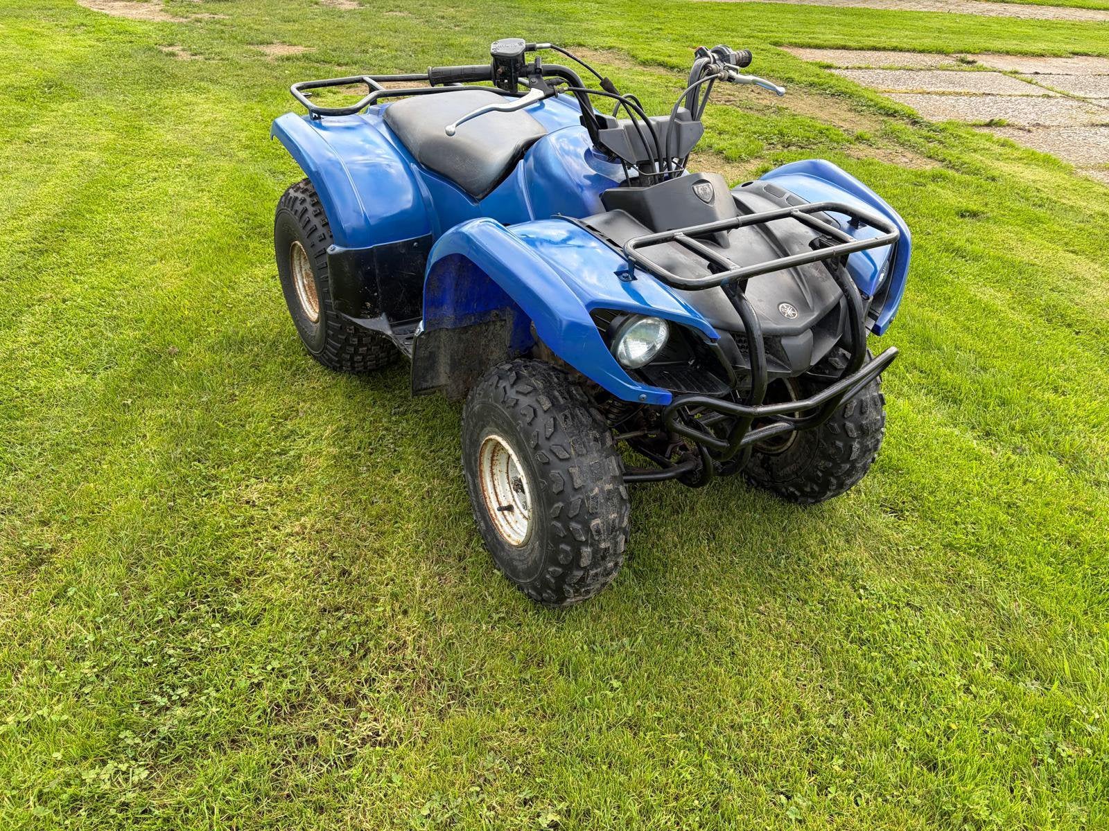 Yamaha grizzly 125 cc quad, Motoren, Ophalen, Gebruikt