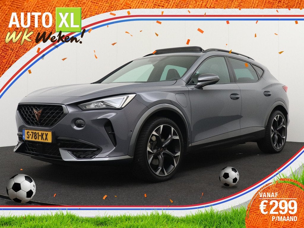 CUPRA Formentor 1.4 245 PK e-Hybrid Performance Pano-Dak Mem, Auto's, Cupra, 77 km/l, Gebruikt, 4 cilinders, Formentor