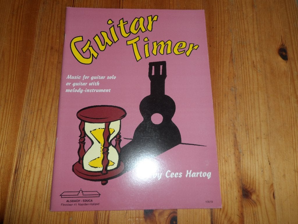 Cees hartog - guitar timer, Gitaar, Nieuw, Ophalen of Verzenden, Artiest of Componist