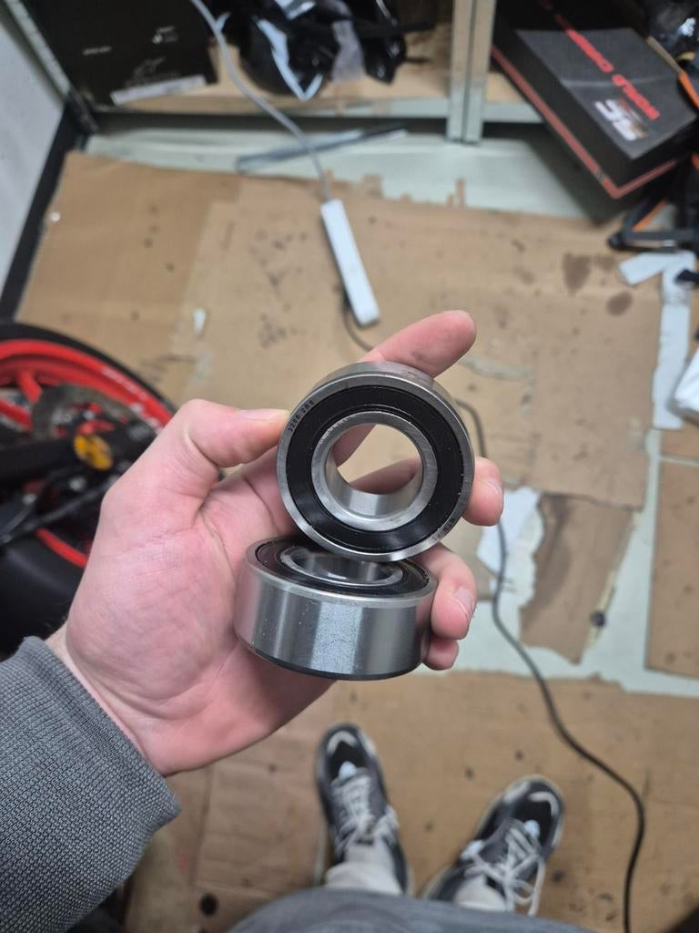 Wiellager 5206-2RS, Ophalen