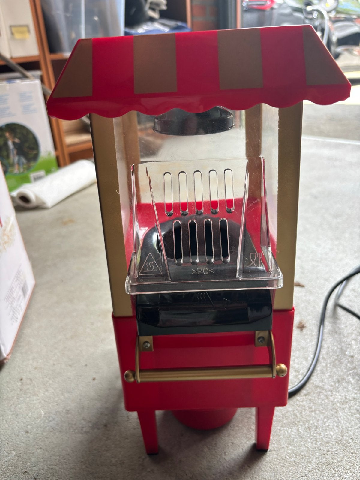 Xenos Popcornmachine - Retro Stijl, Ophalen of Verzenden, Gebruikt