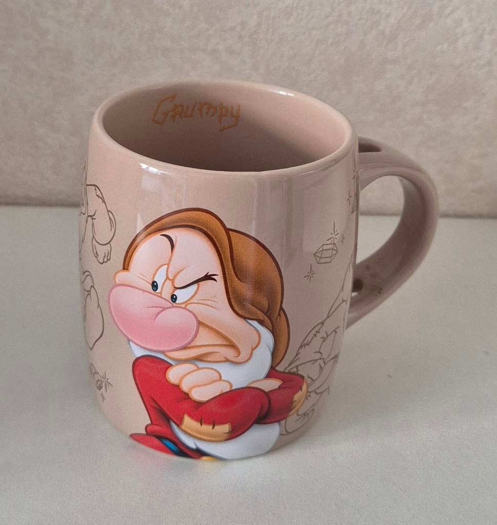 Grumpy beker / Disneyland Paris, Verzamelen, Ophalen of Verzenden, Zo goed als nieuw